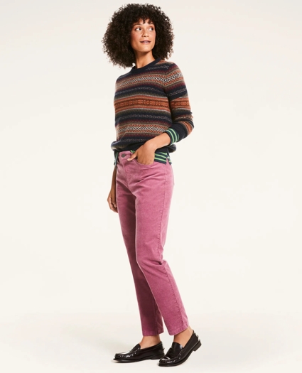 Fair Isle English Lambswool Sweater, image 2