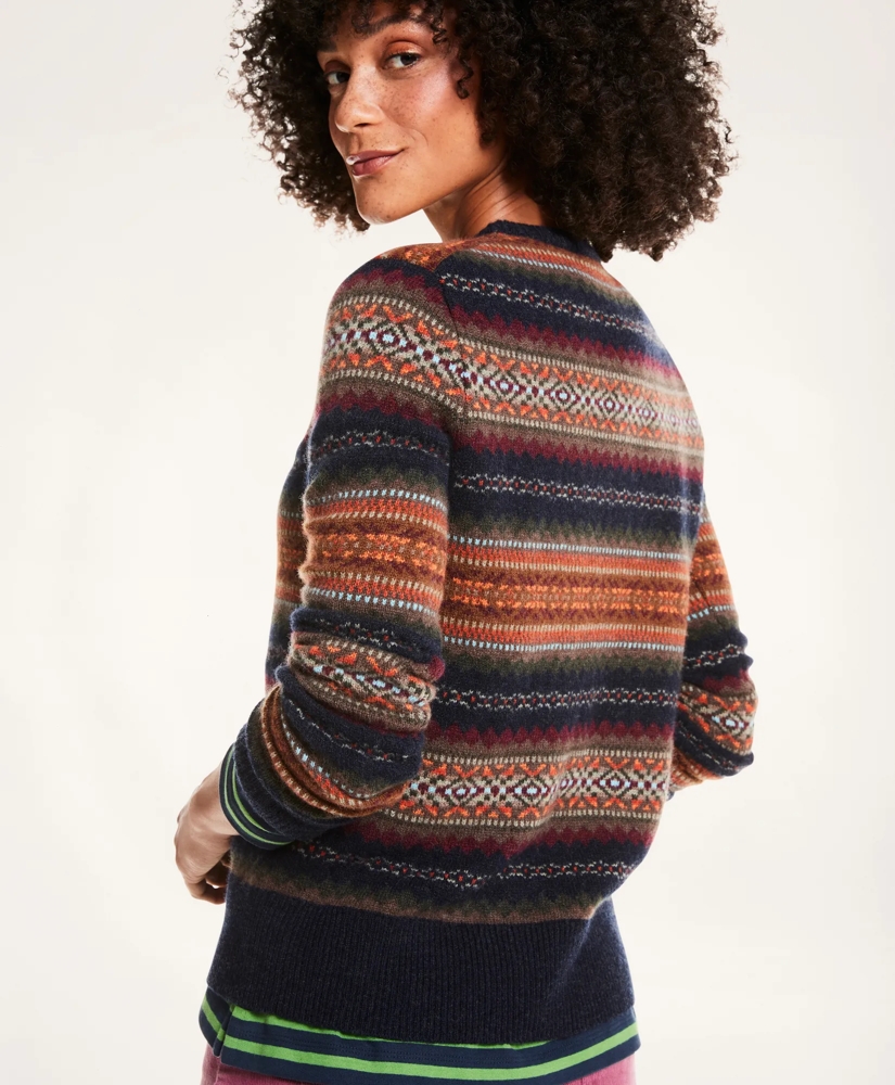 Fair Isle English Lambswool Sweater, image 3