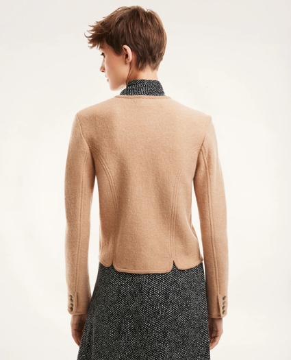 Boiled Merino Piped Cardigan, image 3