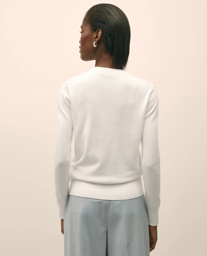 Supima® Cotton Cardigan, image 5