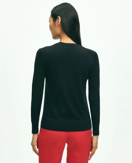 Supima® Cotton Cardigan, image 2