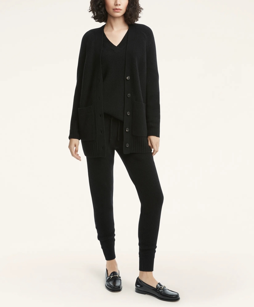 Merino Wool Cashmere Cardigan, image 2