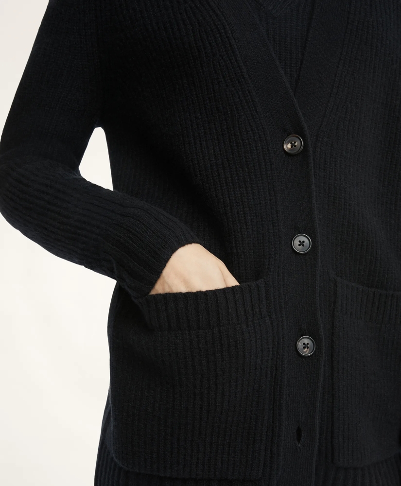 Merino Wool Cashmere Cardigan, image 4