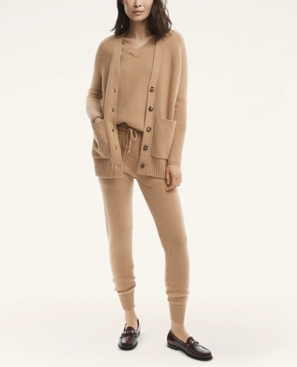 Merino Wool Cashmere Cardigan, image 2