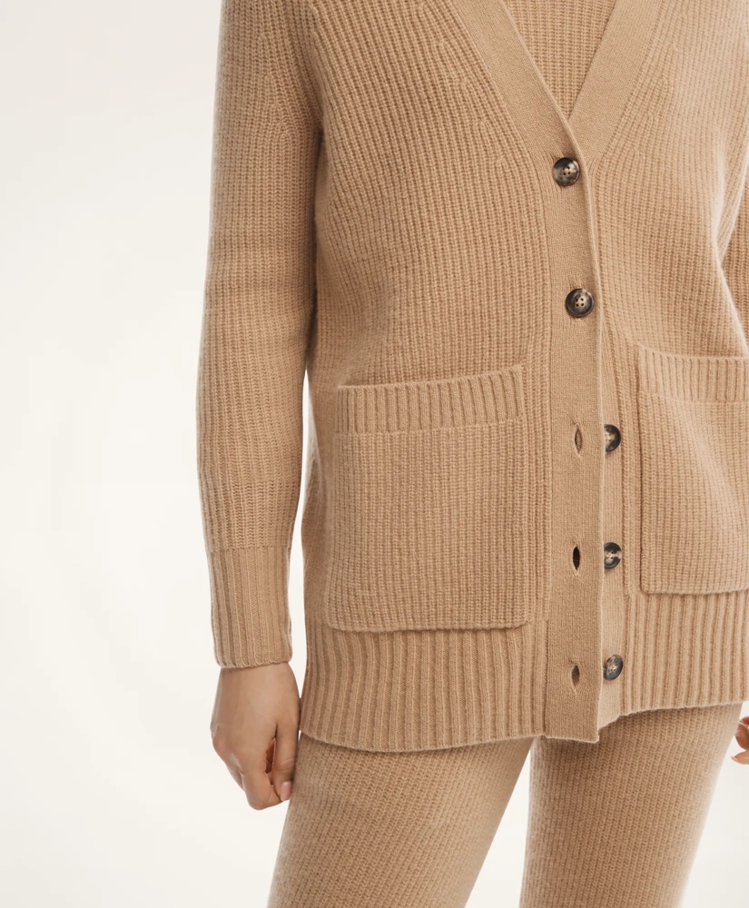 Merino Wool Cashmere Cardigan, image 4