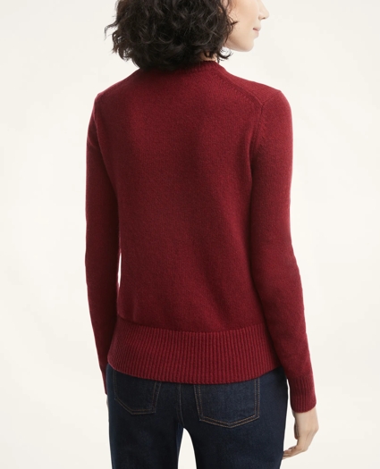 Women's Lunar New Year Merino Wool Blend Rabbit Sweater, image 2
