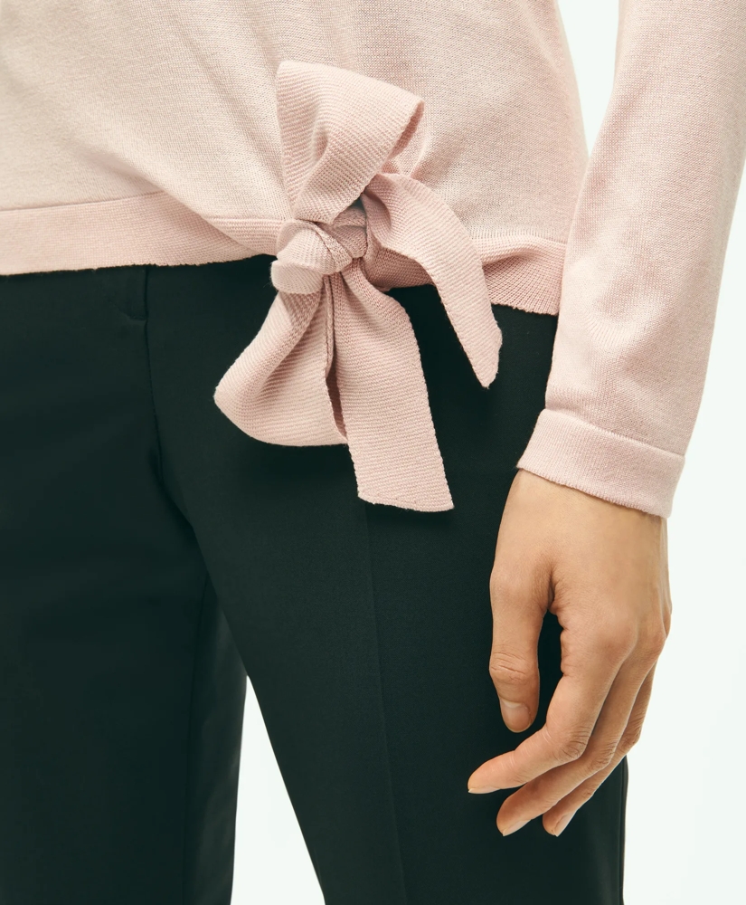 Silk Viscose Crewneck Sweater, image 3