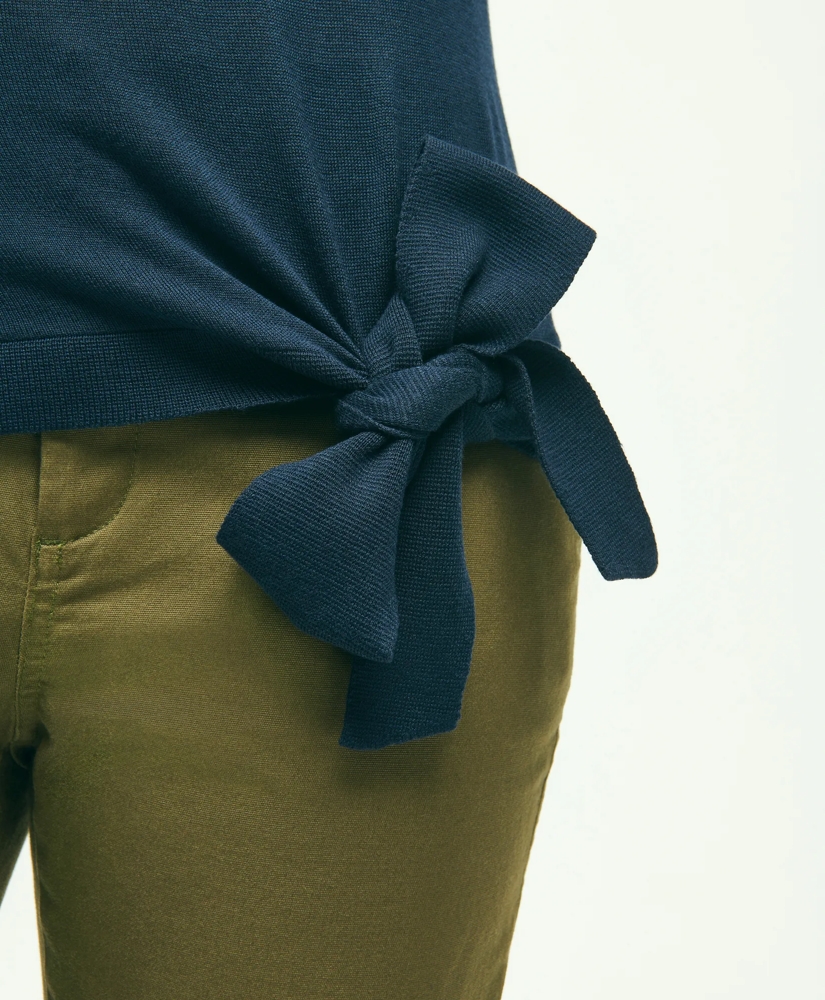 Silk Viscose Crewneck Sweater, image 4