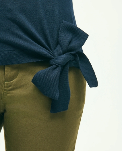 Silk Viscose Crewneck Sweater, image 4