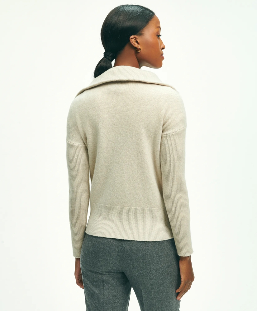 Wool Cashmere Half-Zip Sweater Wool Cashmere Half-Zip Sweater