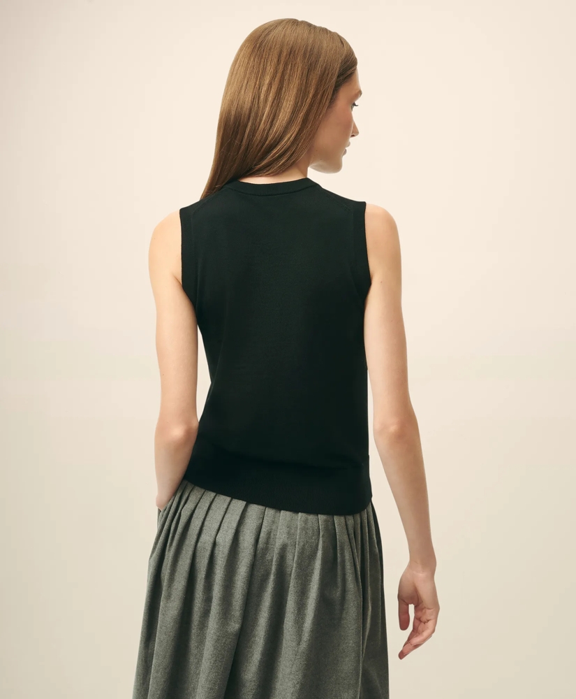 Extra-Fine Twinset Shell in Merino Wool, image 3