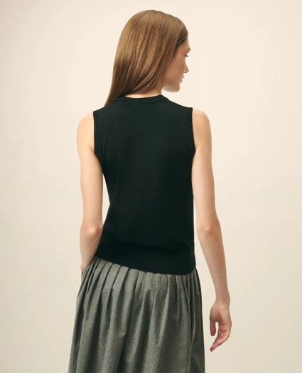 Extra-Fine Twinset Shell in Merino Wool, image 3