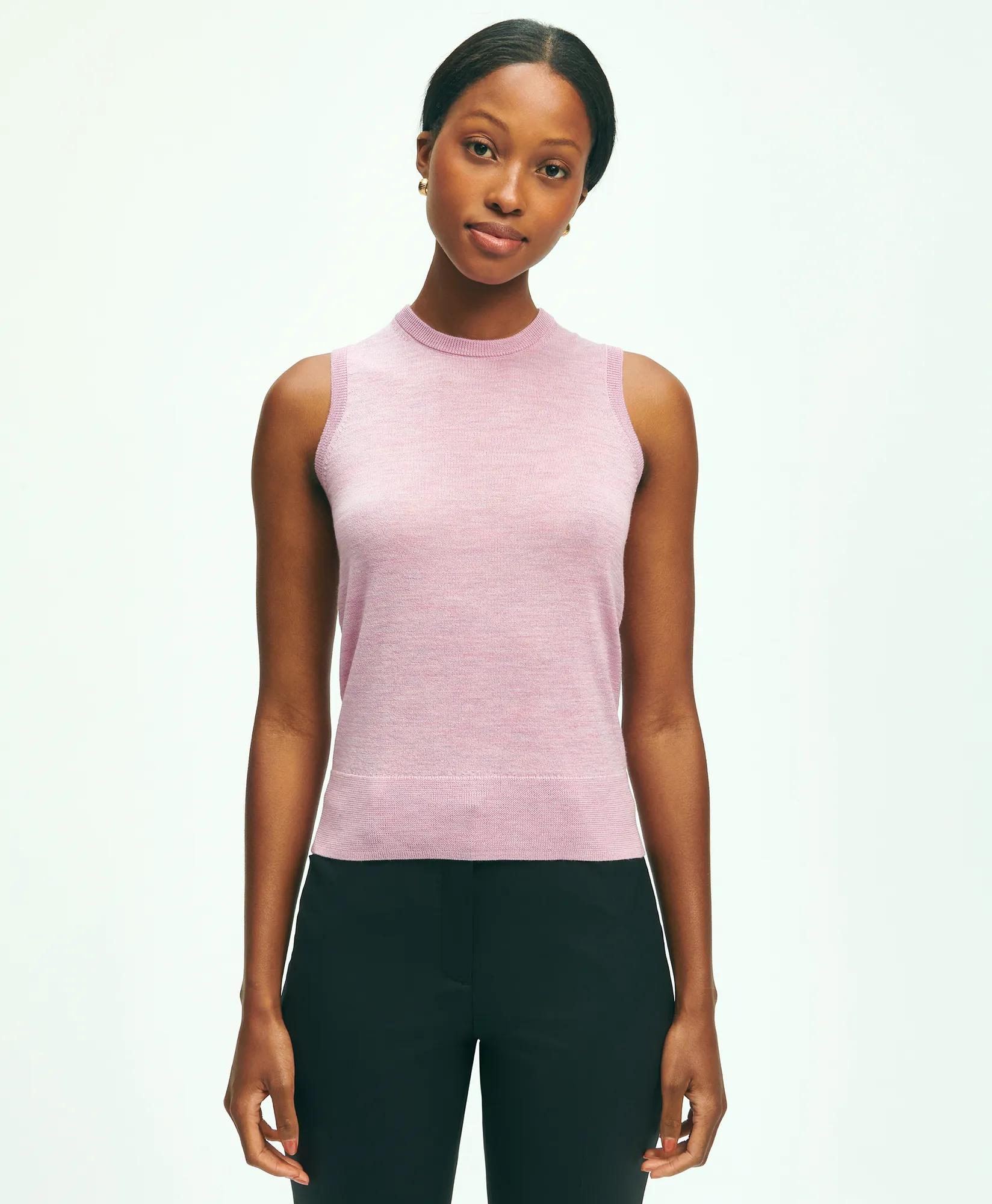 Extra-Fine Twinset Shell in Merino Wool, image 1