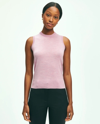 Extra-Fine Twinset Shell in Merino Wool, image 1