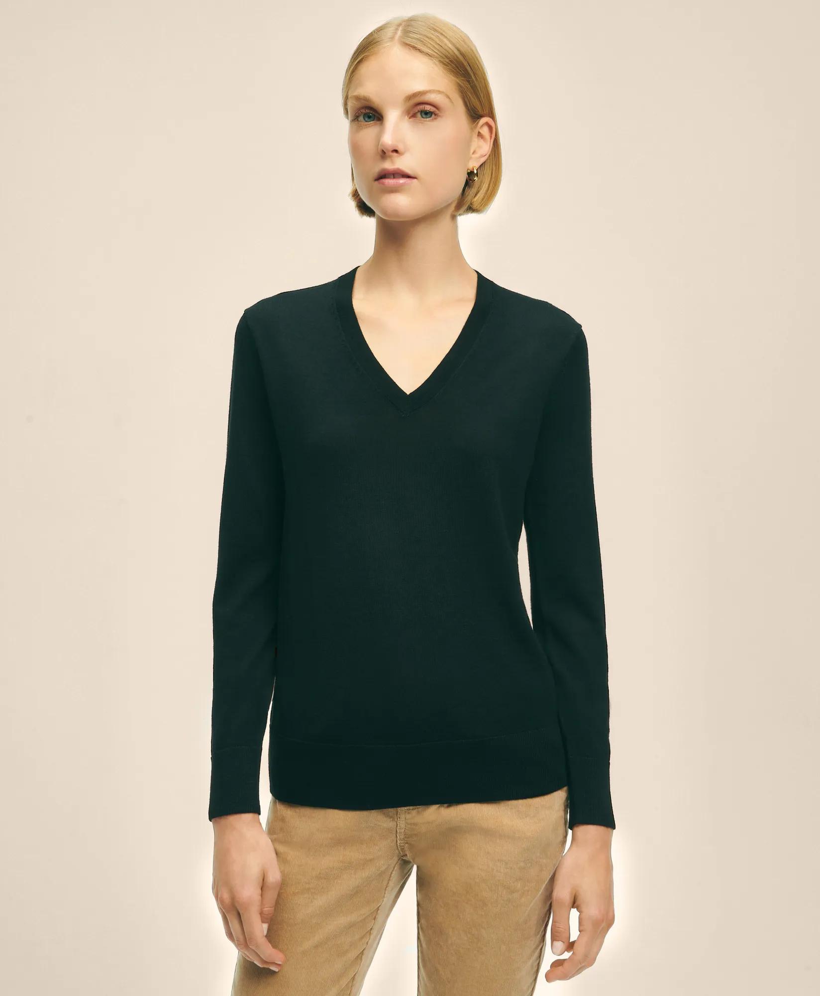 Ultimate Merino Wool V-Neck Sweater, image 1