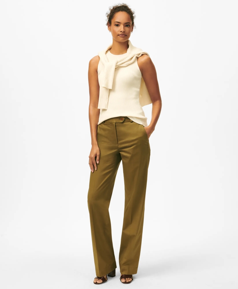 Twinset Silk Blend Ribbed Shell, image 2