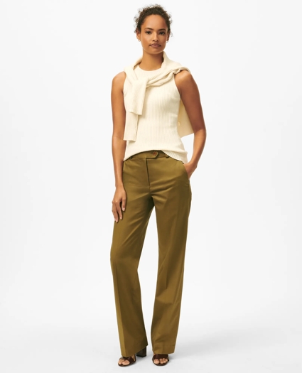 Twinset Silk Blend Ribbed Shell, image 2