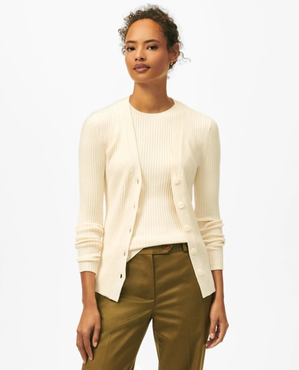 Twinset Silk Blend Ribbed Shell, image 3