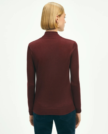 Silk-Cashmere Shawl-Collar Sweater, image 2