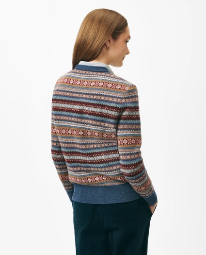 Fair Isle Sweater in Merino Wool, image 3