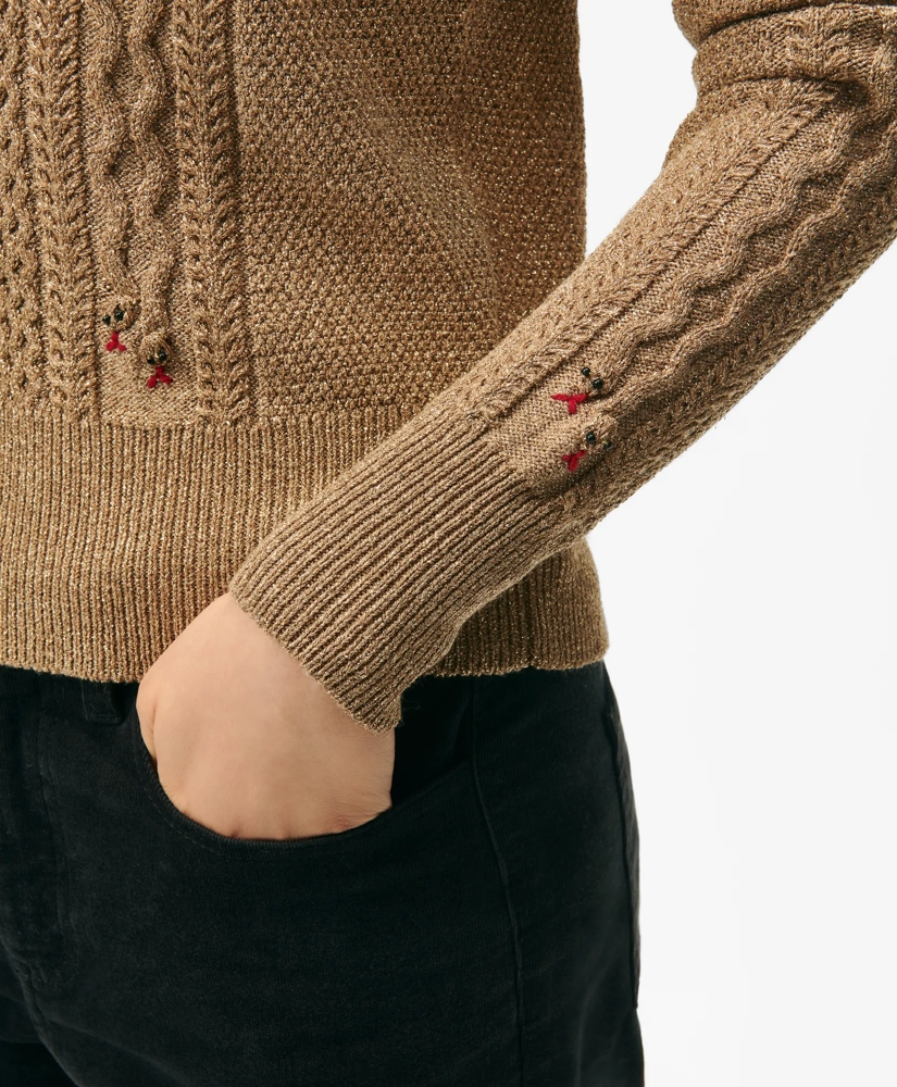 THE TOE NÎMES HANDMADE CABLE KNIT