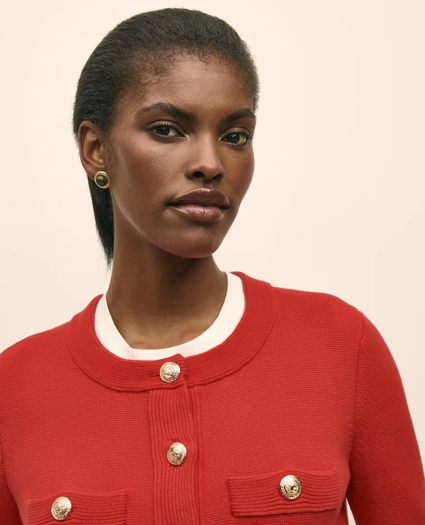 Sweater Jacket in Supima® Cotton, image 3