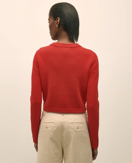 Sweater Jacket in Supima® Cotton, image 4