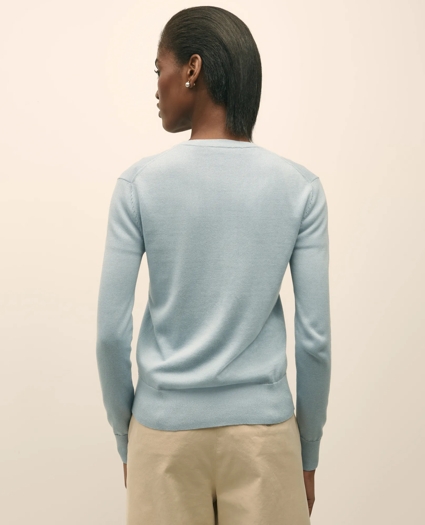 Supima® Cotton Cardigan, image 4