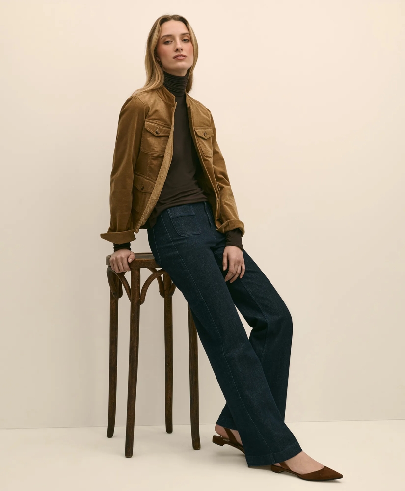 Lightweight Modal Cashmere Turtleneck, image 2