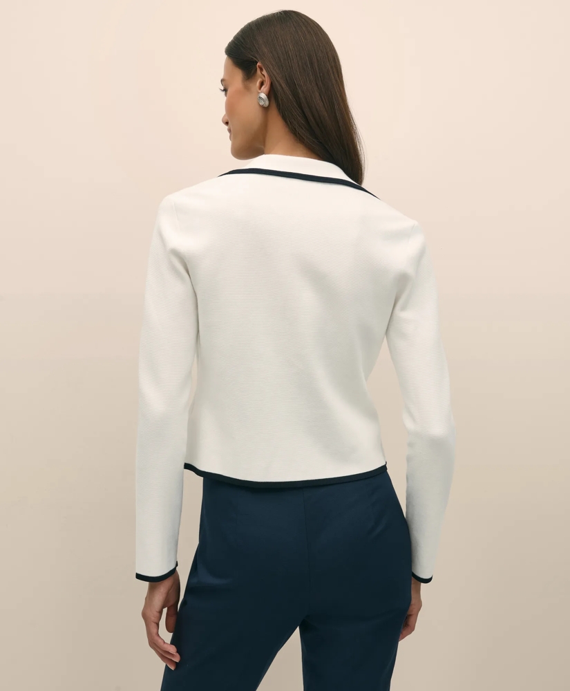 Supima® Cotton Sweater Blazer, image 3