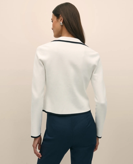 Supima® Cotton Sweater Blazer, image 3