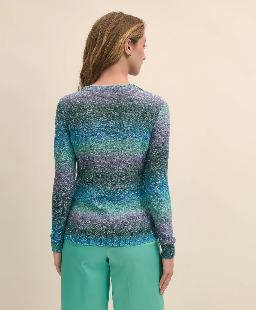 Ombre Sequin Embellished V-Neck Cardigan, image 3