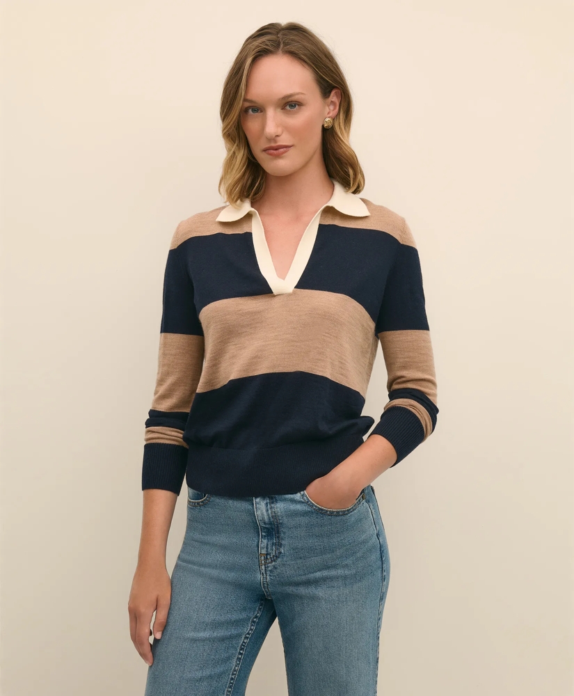 Merino Wool Rugby Sweater