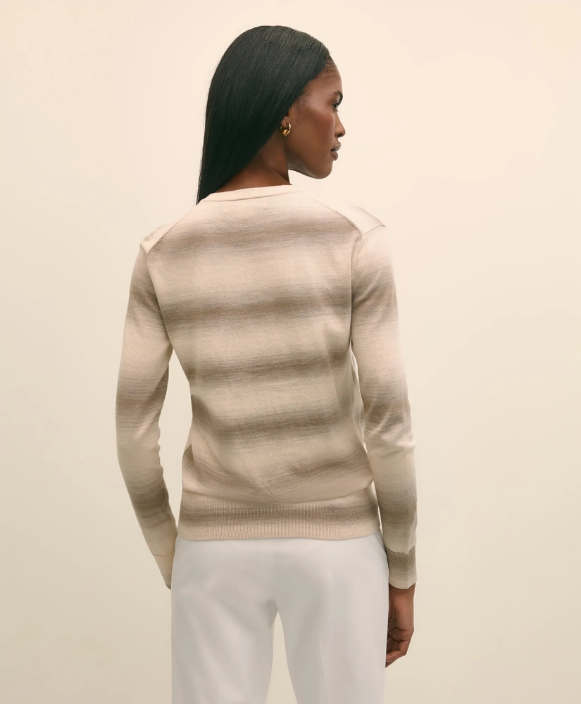 Egyptian Cotton Space-Dyed Cardigan, image 4