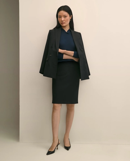Silk Cashmere Twist Neck Sweater, image 2