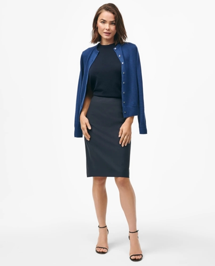 Extra-Fine Twinset Cardigan in Merino Wool, image 1