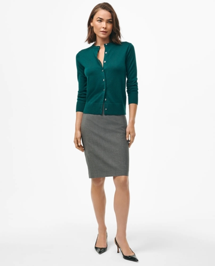 Extra-Fine Twinset Cardigan in Merino Wool, image 1