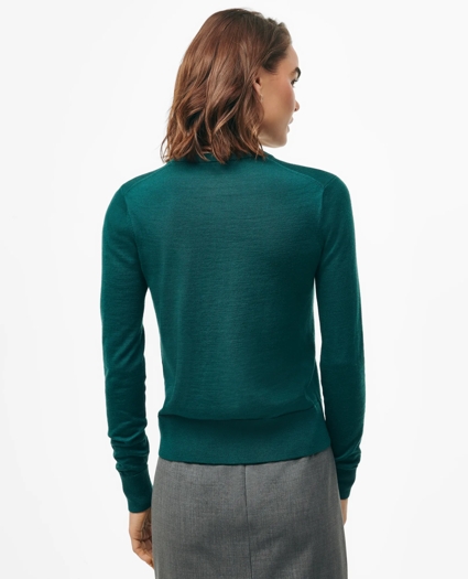 Extra-Fine Twinset Cardigan in Merino Wool, image 4