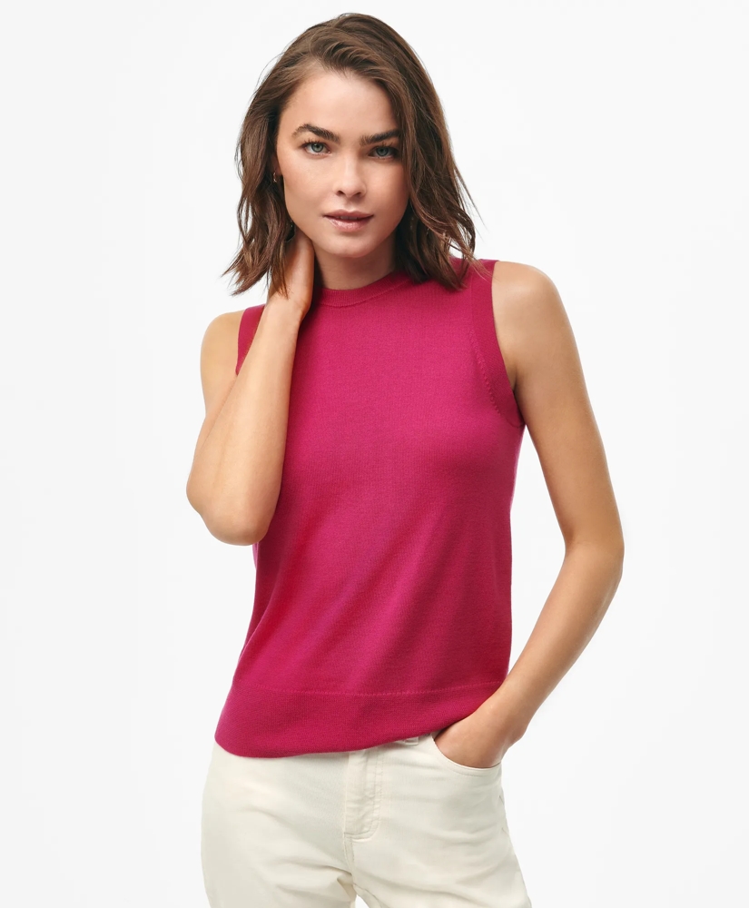 Extra-Fine Twinset Shell in Merino Wool, image 2