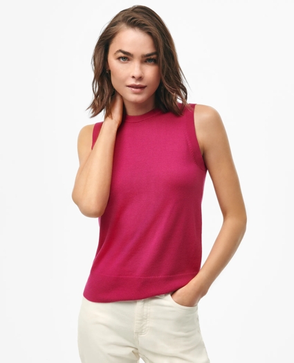Extra-Fine Twinset Shell in Merino Wool, image 2