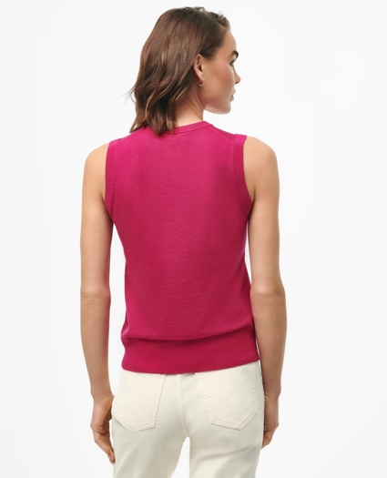 Extra-Fine Twinset Shell in Merino Wool, image 4