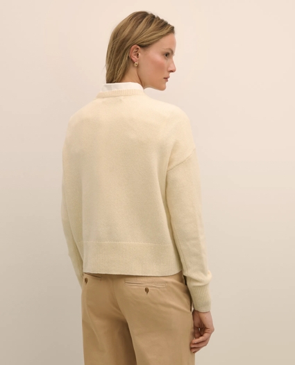 Merino Wool Horse Intarsia Sweater, image 4