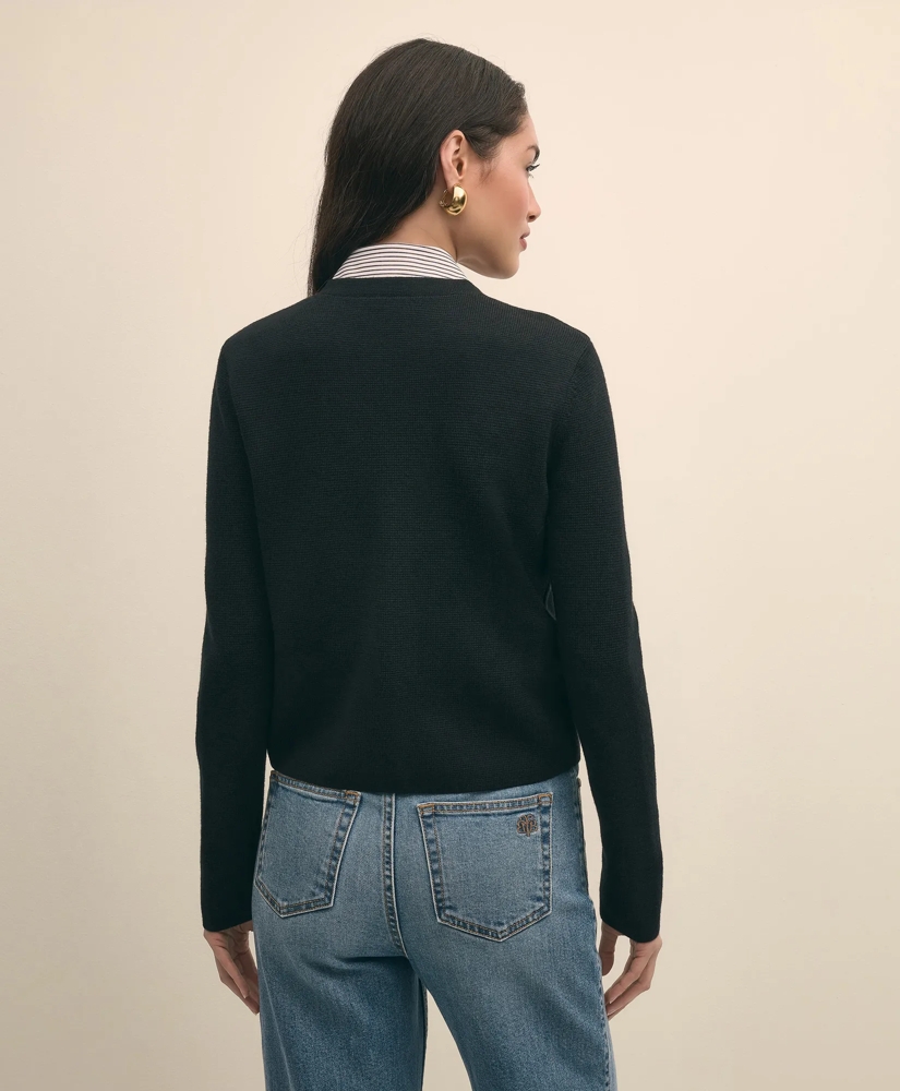 Merino Wool Sweater Jacket, image 4