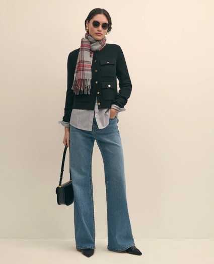 Merino Wool Sweater Jacket, image 5