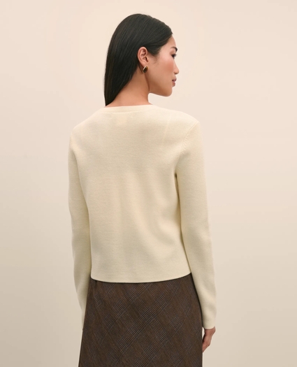 Merino Wool Sweater Jacket, image 5