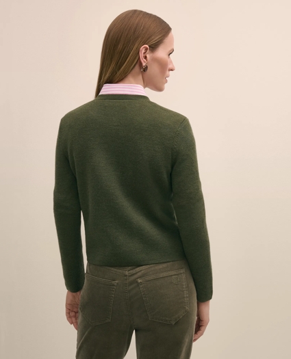 Merino Wool Sweater Jacket, image 4