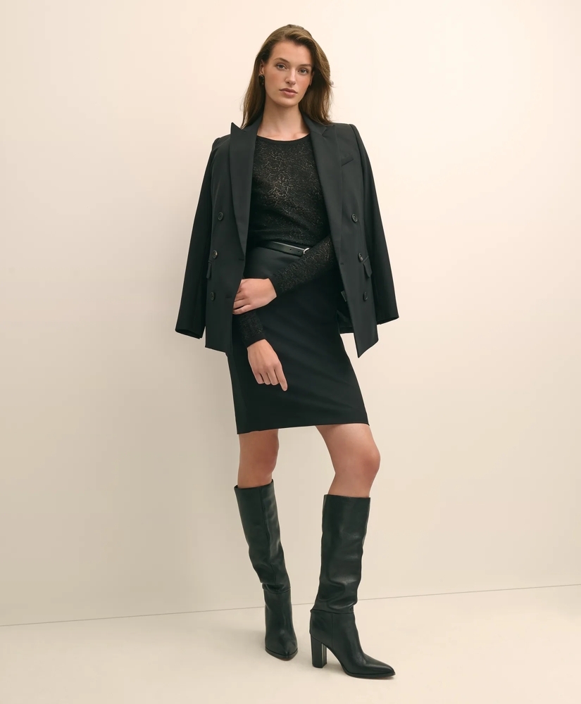 Merino Wool Lace Sweater, image 2