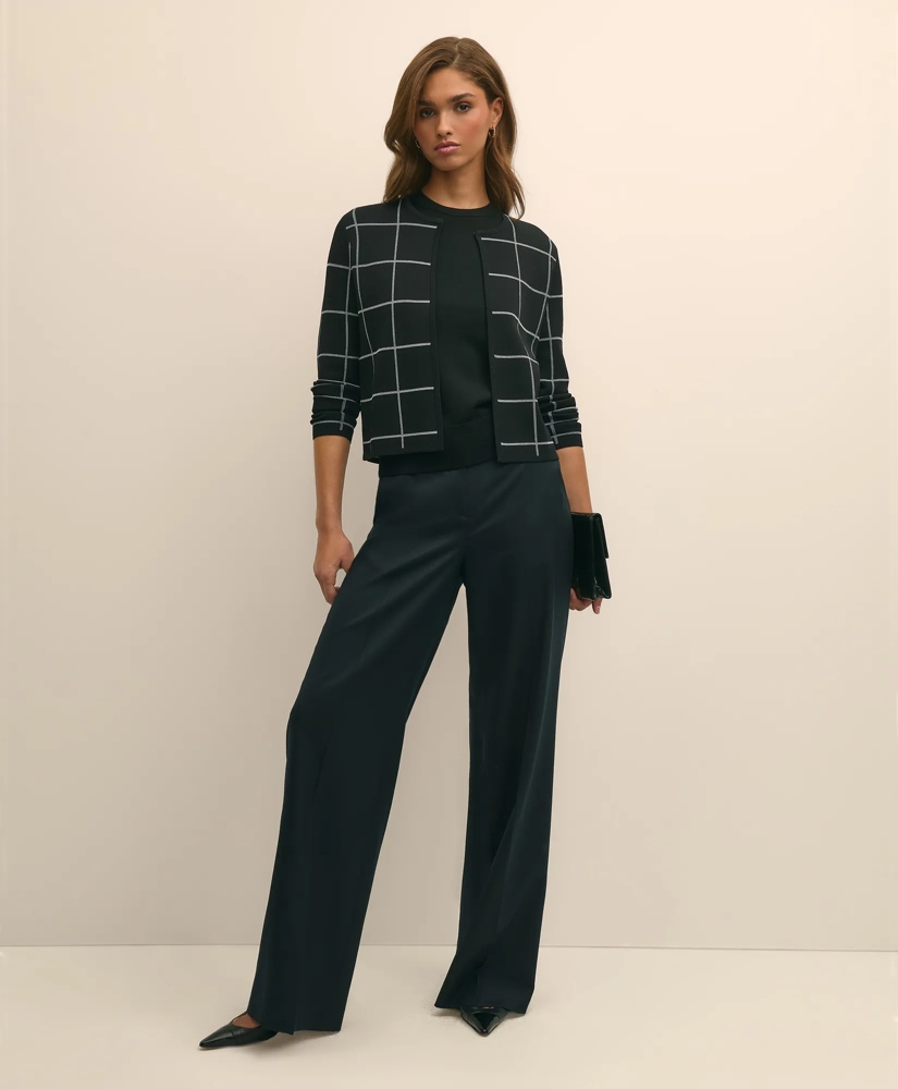 Windowpane Open Cardigan, image 2