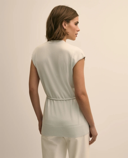 Supima&reg; Cotton Relaxed Sweater Vest, image 4