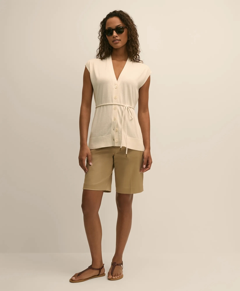 Supima&reg; Cotton Relaxed Sweater Vest, image 2